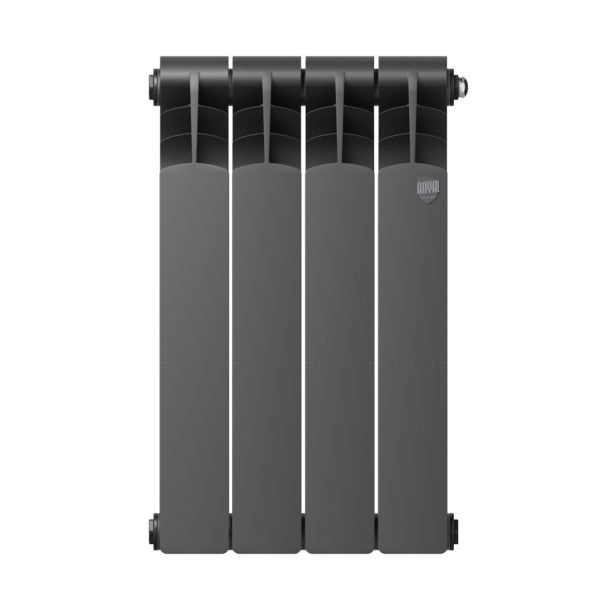 Радиатор биметаллический Royal Thermo Revolution Bimetal 500/80 2.0/Noir Sable чёрный 4 секций